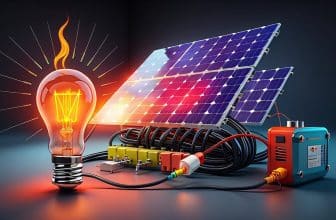 ai generated, solar energy, solar panels