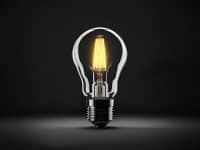 light, bulb, lightbulb, idea, thinking, led, shine, energy, ai generated