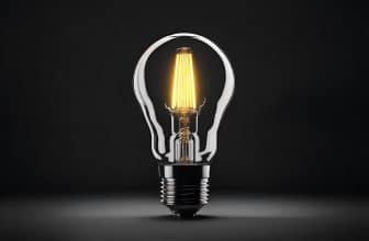 light, bulb, lightbulb, idea, thinking, led, shine, energy, ai generated