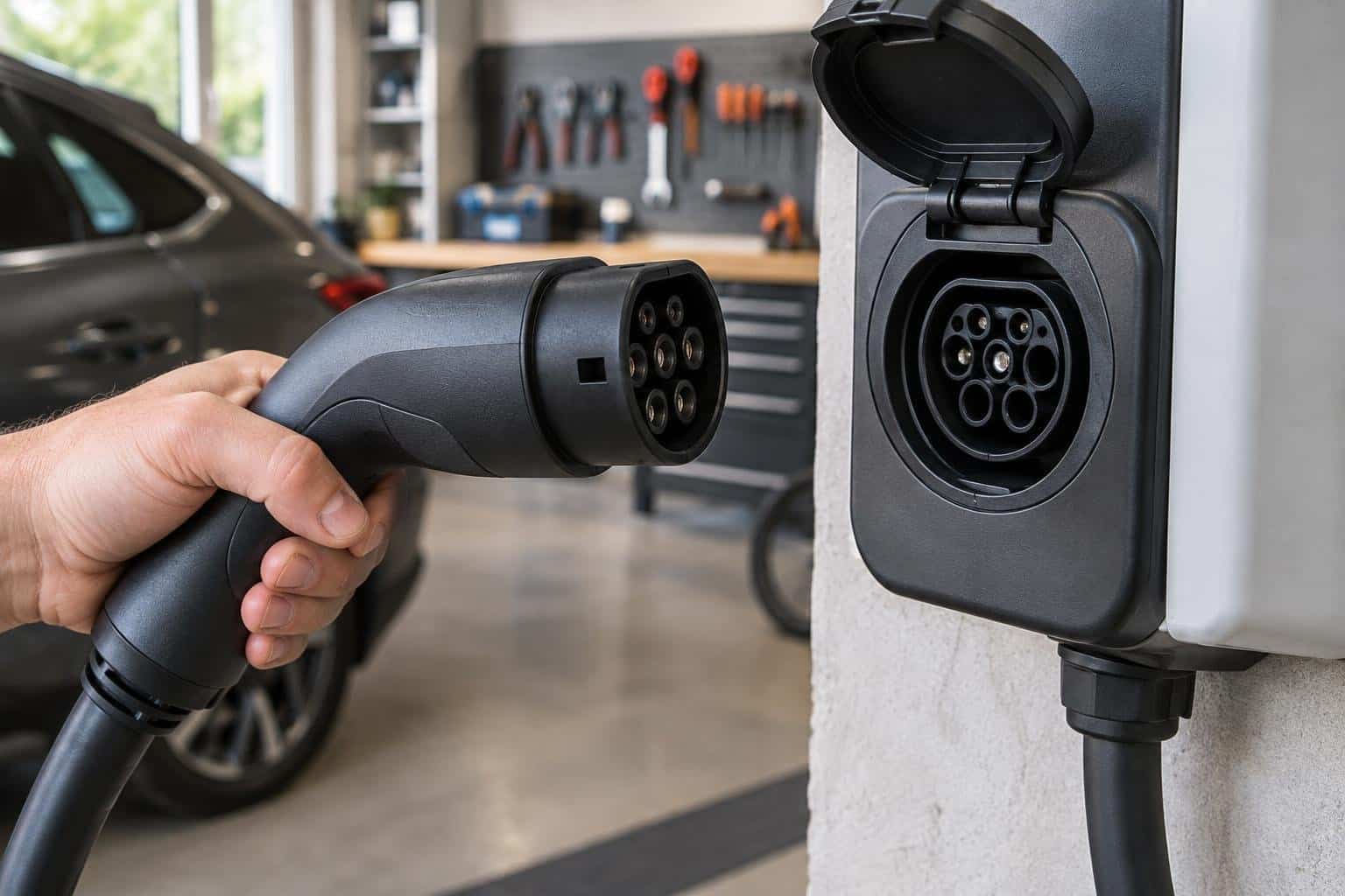 Symbolbild zu Elektroauto laden & Wallbox